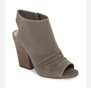 Vince Camuto Open Toe Booties